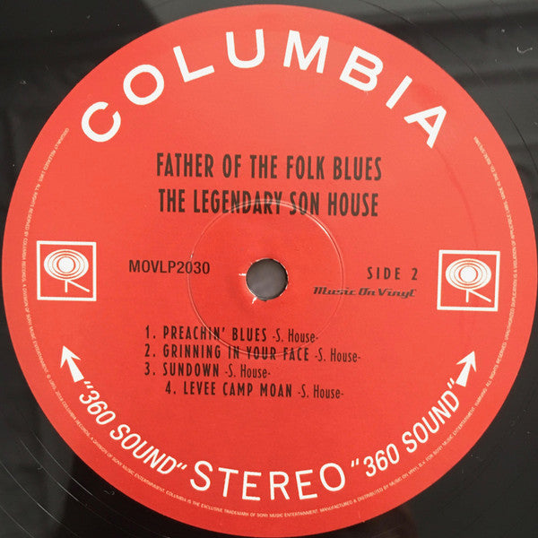Son House - Father Of Folk Blues - LP