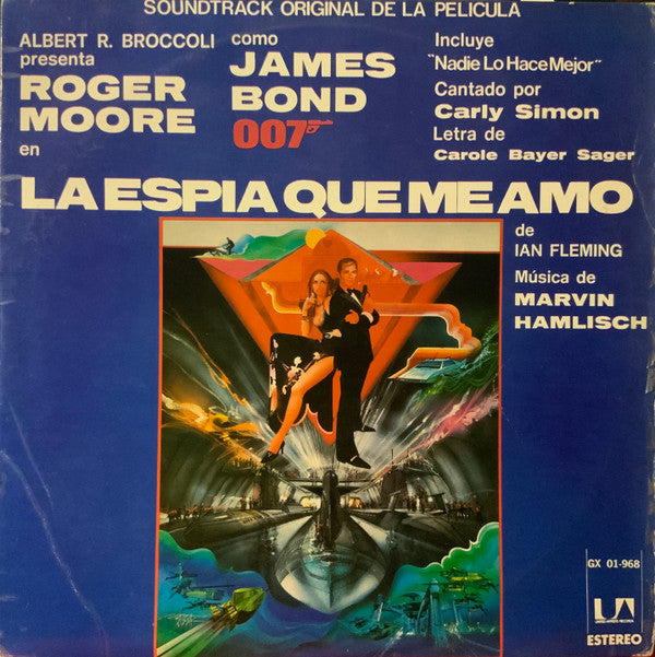 Marvin Hamlisch - Soundtrack Original De La La Espia Que Me Amo - LP