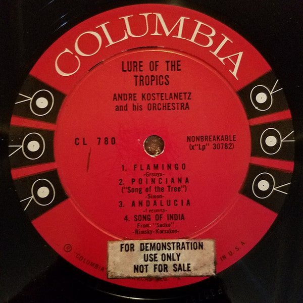 André Kostelanetz And His Orchestra - Lure Of The Tropics - LP