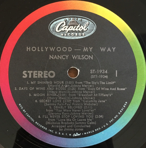 Nancy Wilson - Hollywood - My Way - LP