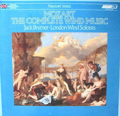 Wolfgang Amadeus Mozart, Jack Brymer, London Wind Soloists - Complete Wind Music - LP