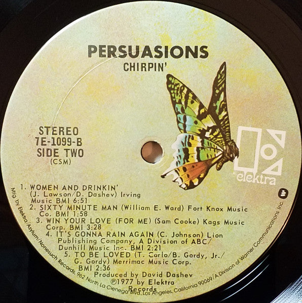 The Persuasions - Chirpin' - LP