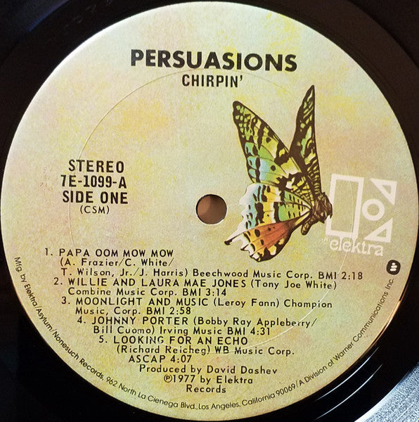 The Persuasions - Chirpin' - LP