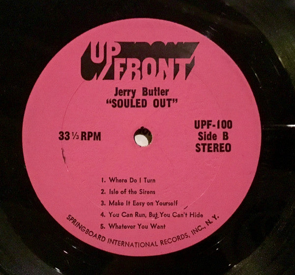 Jerry Butler - Souled Out - LP