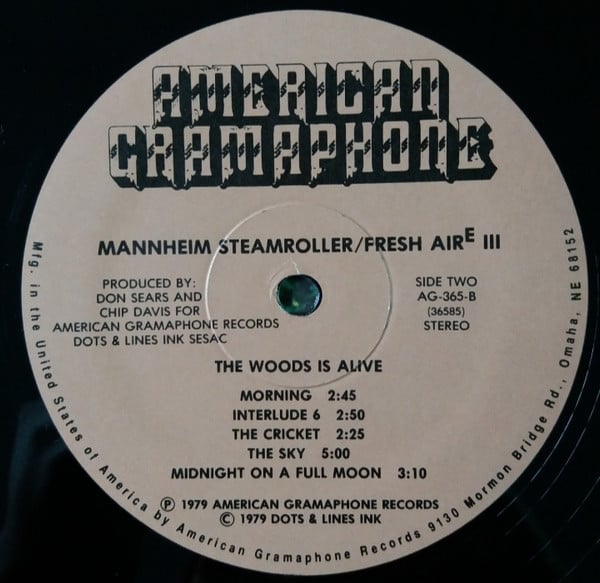 Mannheim Steamroller - Fresh Aire III - LP