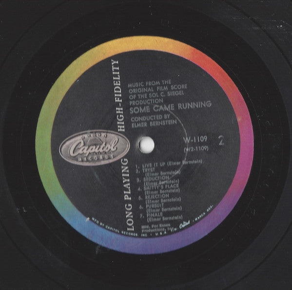 Elmer Bernstein - Some Came Running - LP