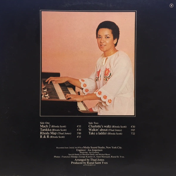 Rhoda Scott Orchestra Under The Direction Of Thad Jones Special Guest Mel Lewis - Rhoda Scott In New York - LP