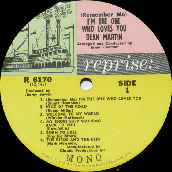 Dean Martin - I'm The One Who Loves You - LP