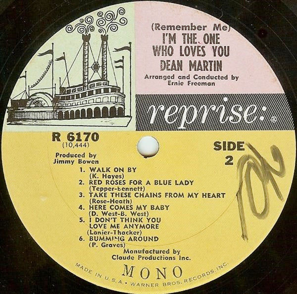 Dean Martin - I'm The One Who Loves You - LP