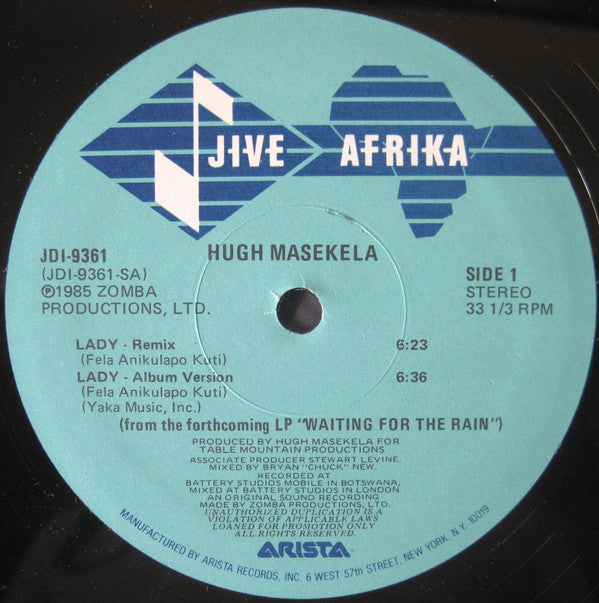 Hugh Masekela - Lady - LP