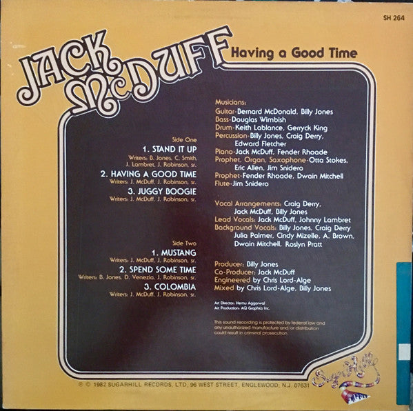 Brother Jack McDuff - Having A Good Time