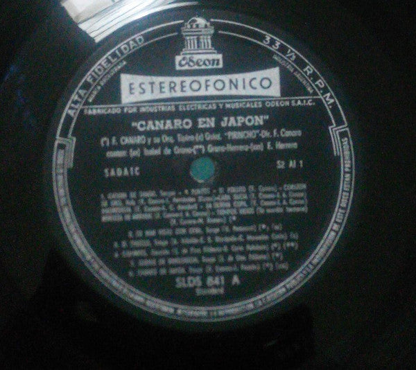 Francisco Canaro Y Su Orquesta Típica - Canaro En Japón - LP