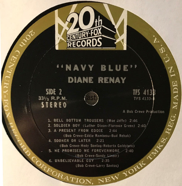 Diane Renay - Navy Blue - LP
