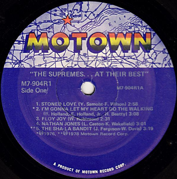 The Supremes - The Supremes At Their Best - LP
