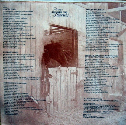 The Guess Who - Flavours - LP