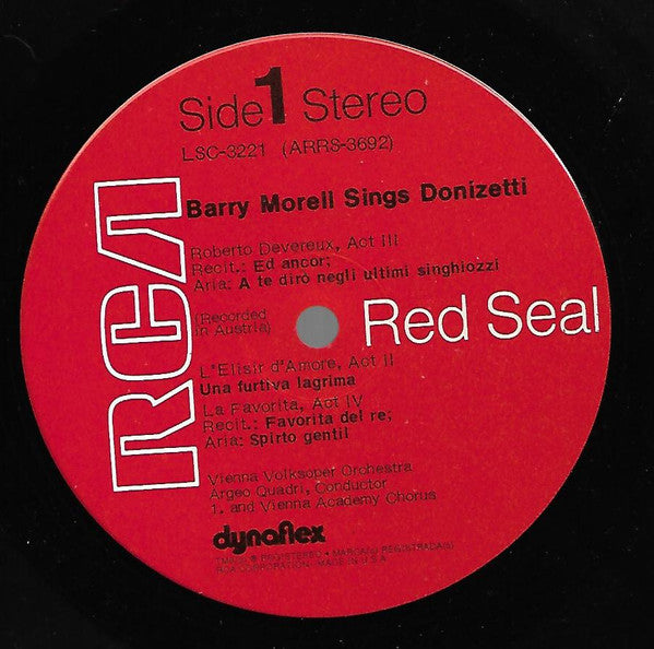 Barry Morell - Sings Donizetti - LP