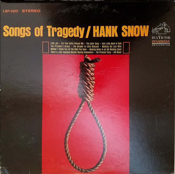 Hank Snow - Songs Of Tragedy - LP