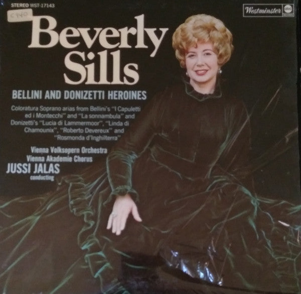 Beverly Sills, Vienna Volksopern Orchestra*, Vienna Akademie Chorus*, Jussi Jalas - Bellini And Donizetti Heroines - LP