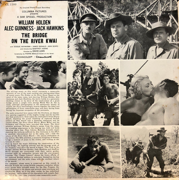 Malcolm Arnold - The Bridge On The River Kwai - LP