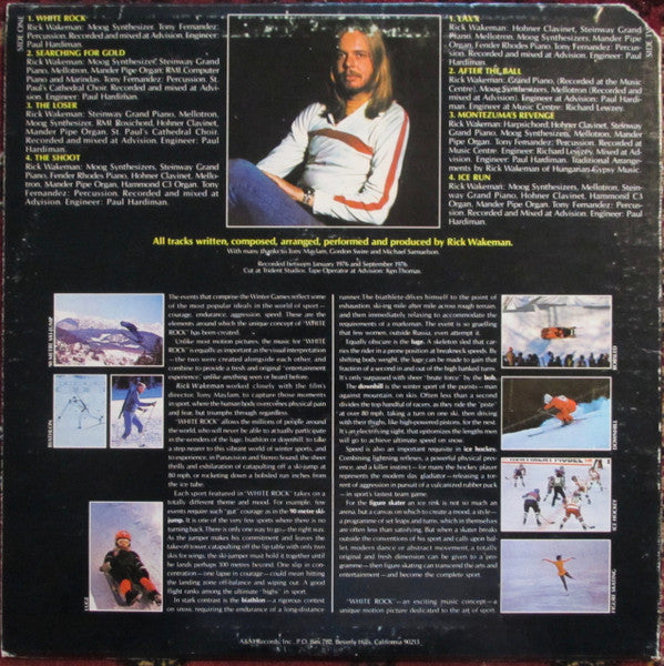 Rick Wakeman - White Rock - LP
