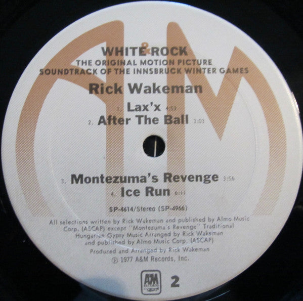 Rick Wakeman - White Rock - LP
