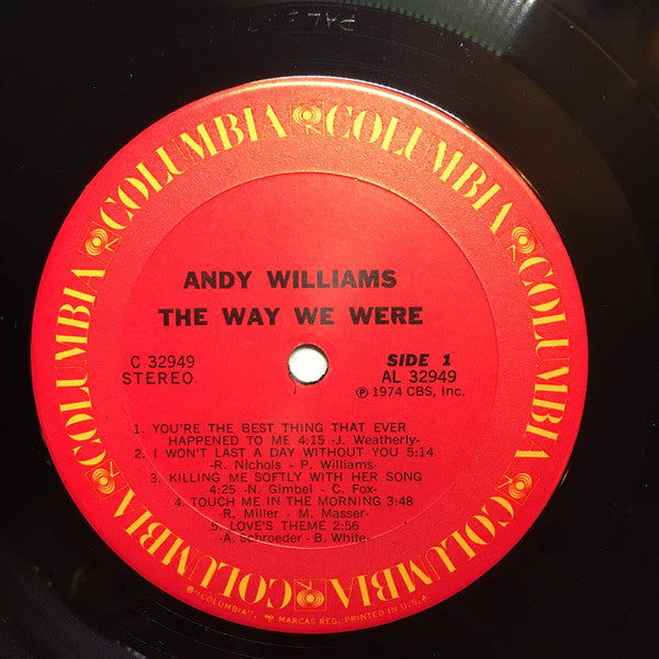 Andy Williams - The Way We Were - LP