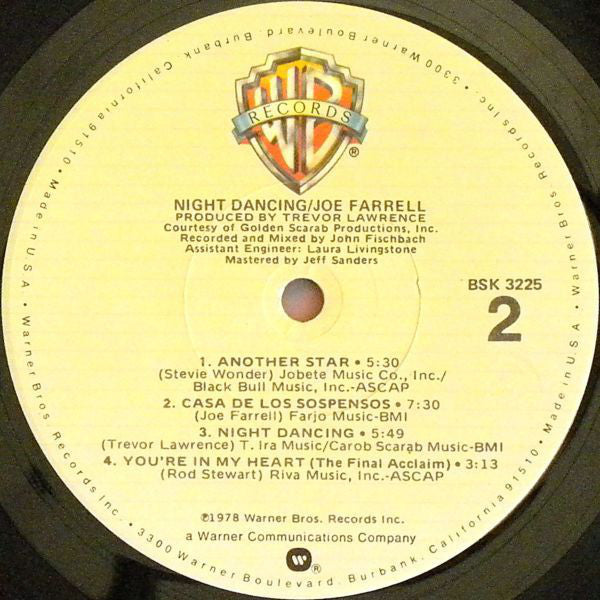 Joe Farrell - Night Dancing - LP