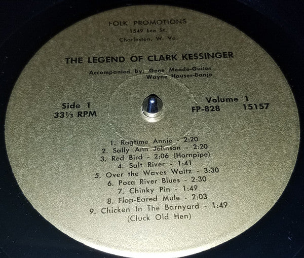 Clark Kessinger - The Legend of Clark Kessinger - LP