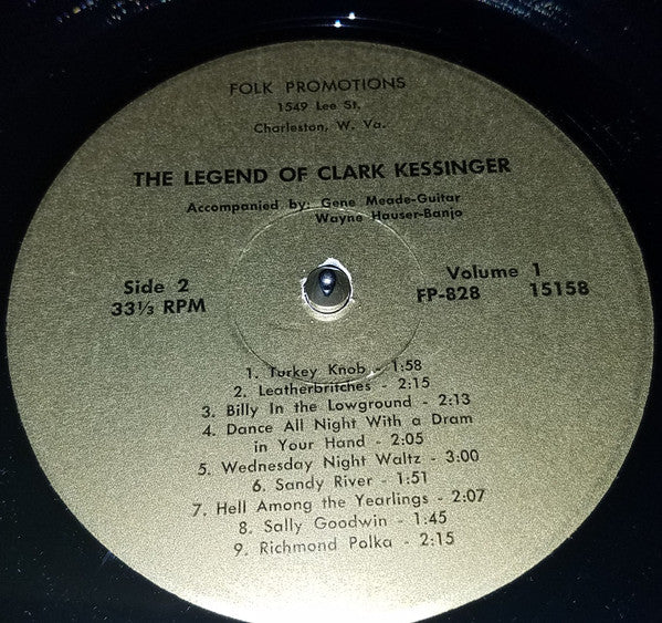Clark Kessinger - The Legend of Clark Kessinger - LP
