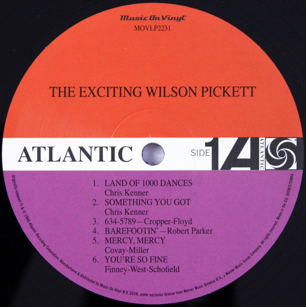 Wilson Pickett - The Exciting Wilson Pickett - LP