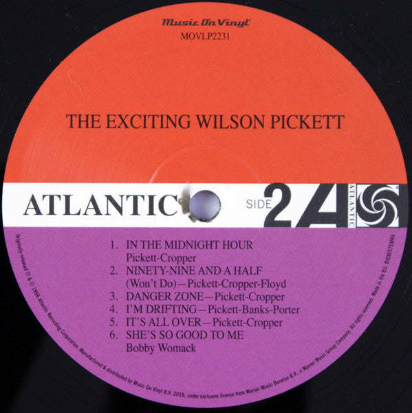 Wilson Pickett - The Exciting Wilson Pickett - LP