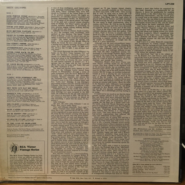 Dizzy Gillespie - Dizzy Gillespie - LP