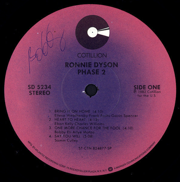 Ronnie Dyson - Phase 2 - LP