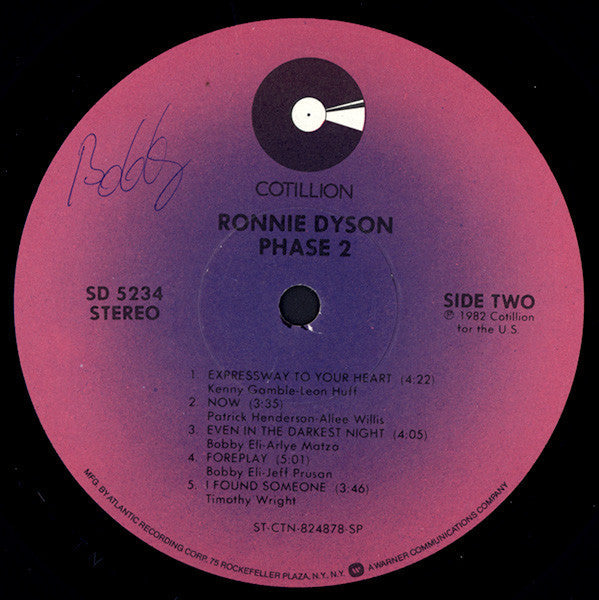 Ronnie Dyson - Phase 2 - LP