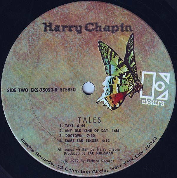 Harry Chapin - Heads & Tales - LP