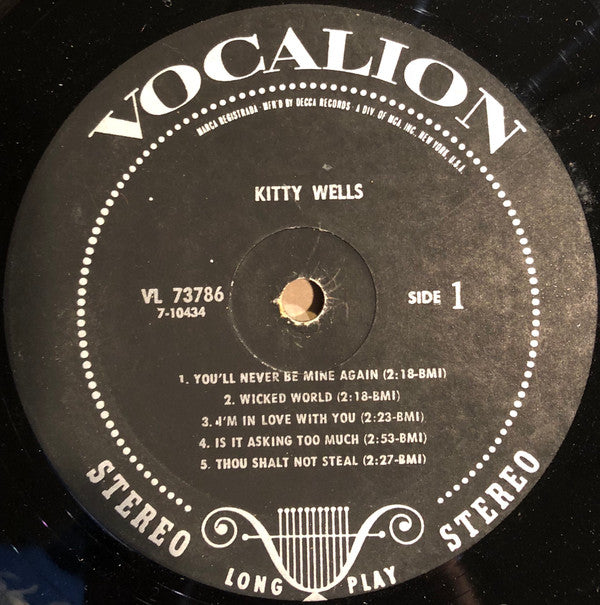 Kitty Wells - Kitty Wells - LP