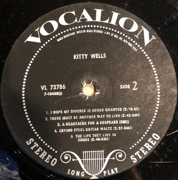 Kitty Wells - Kitty Wells - LP