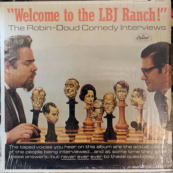 Earle Doud And Alen Robin - Welcome To The LBJ Ranch! - LP