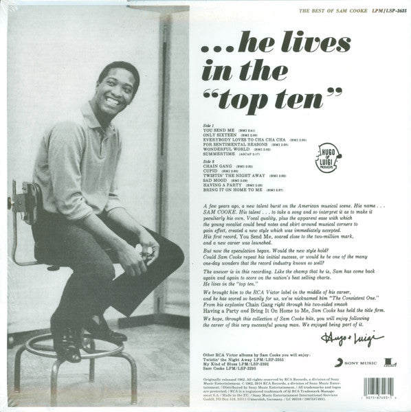 Sam Cooke - The Best Of Sam Cooke - LP