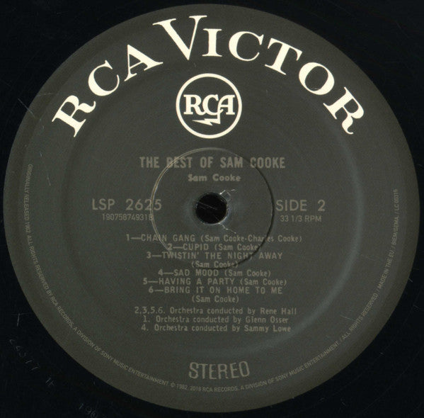 Sam Cooke - The Best Of Sam Cooke - LP