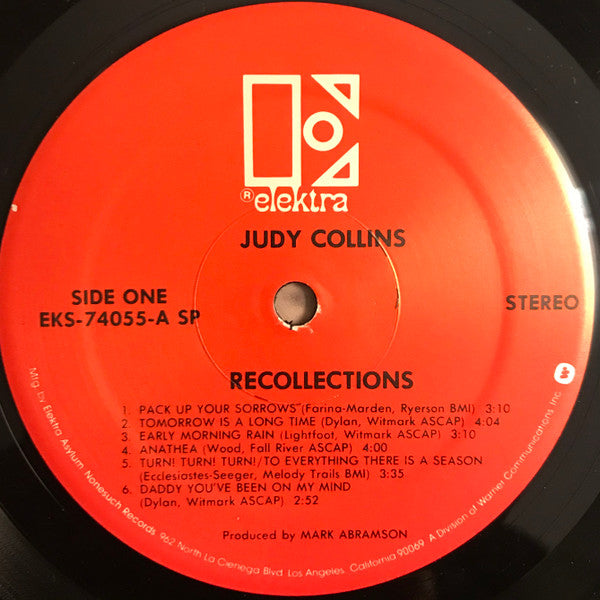 Judy Collins - Recollections - LP