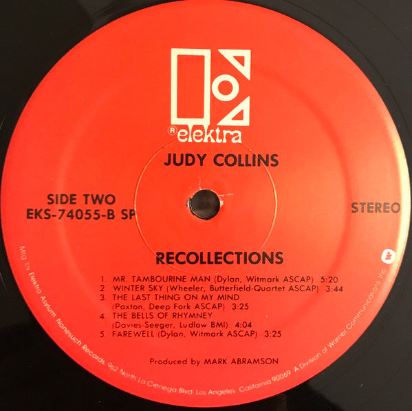 Judy Collins - Recollections - LP
