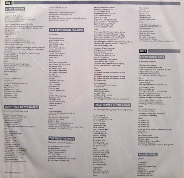 Roger Daltrey - Under A Raging Moon - LP