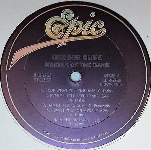 George Duke - Master Of The Game - LP