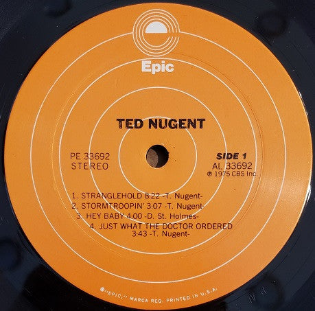 Ted Nugent - Ted Nugent - LP