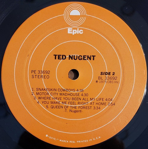 Ted Nugent - Ted Nugent - LP