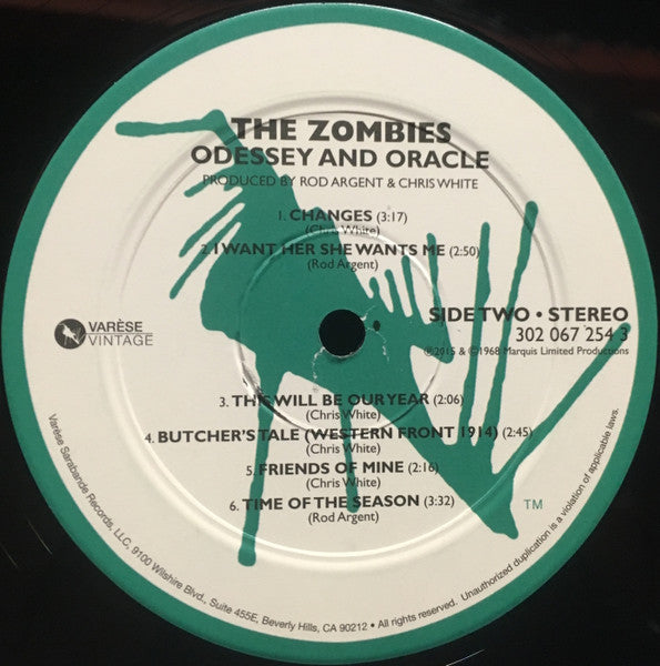 The Zombies - Odessey And Oracle - LP
