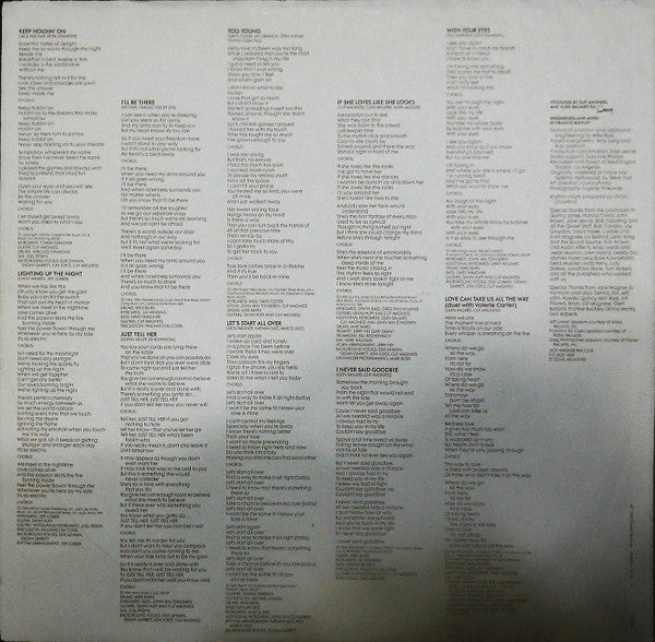 Jack Wagner - Lighting Up The Night - LP