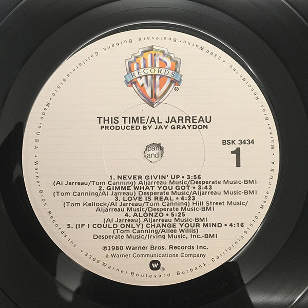 Al Jarreau - This Time - LP