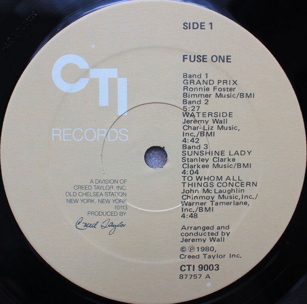 Fuse One - Fuse One - LP